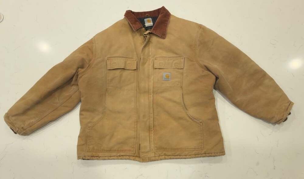 Carhartt C003 BRN Brown Sandstone Arctic Quilt Lined Traditional Coat Size 2XL